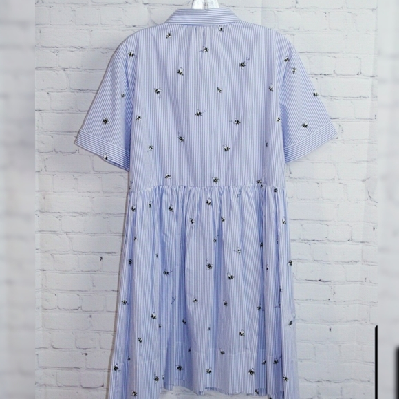 Kate Spade NWOT Abuzz Poplin Dress - Picture 7 of 7